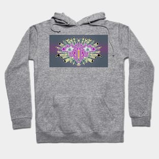 Exploding Rorschach Face Hoodie